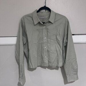 The Cotton Way Short Shirt - Everlane - Green